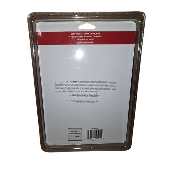 KitchenAid Multi Color Cookie Cutters Pastels - Picture 2 of 2